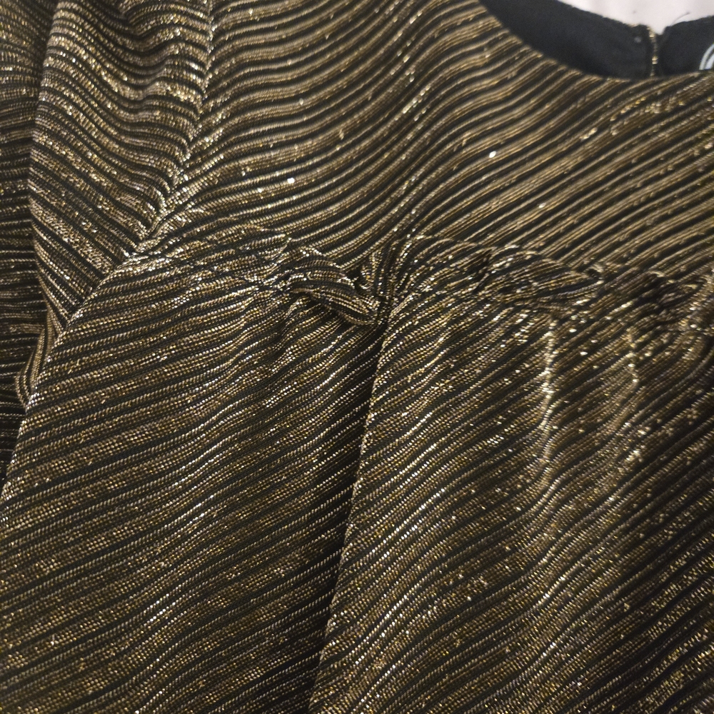 Wonder Nation Shimmering Gold Kids Dress